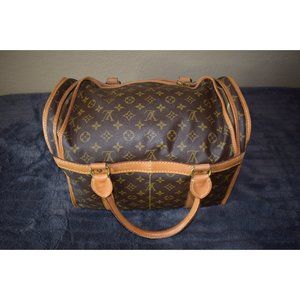 LOUIS VUITTON Sac Chassour 55 Travel Handbag